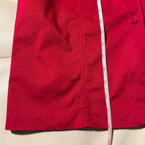 Rabbit Rabbit Rabbit Designs Red Jacket Dress with Button Front & 3/4 Sleeves - Picture 6 of 9